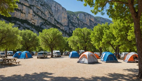 Découvrez le cadre idyllique du camping des gorges du verdon