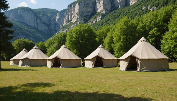 Séjournez en pleine nature avec les tentes lodges de la drôme