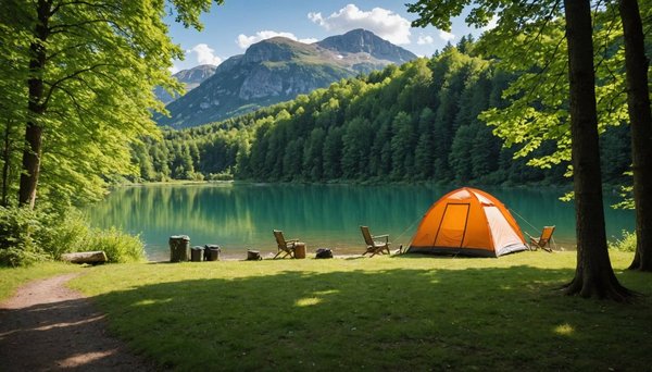 Camping à saint-maime : détente et nature à l'Épi bleu