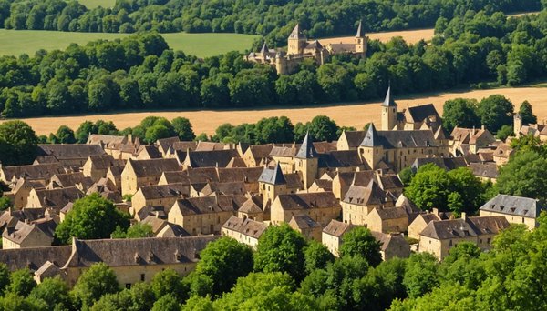 Le patrimoine médiéval de sarlat à découvrir avec le camping les chalets du périgord